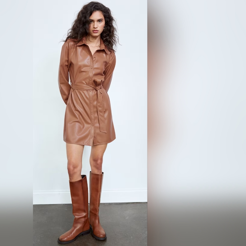 NWT Wilfred Caroline Dress in Constant Camel